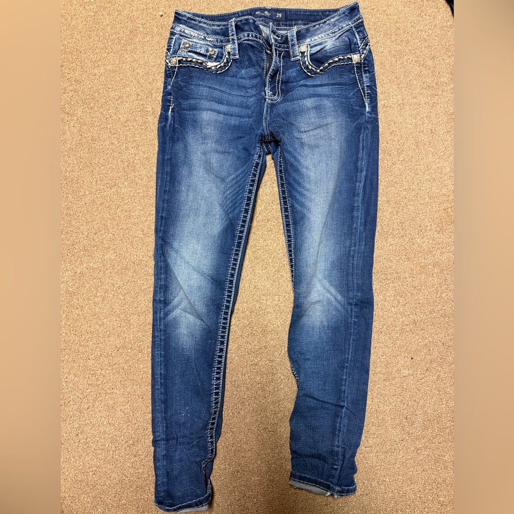 Miss Me Women's Blue Skinny Jeans